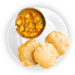 Chicken Tikka Poori