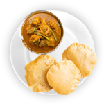 Mushroom Poori