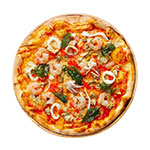 Seafood Mood Pizza