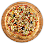 Garlic Deluxe Pizza