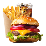 Cheese Burger Meal