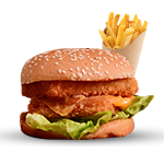 Fish Fillet Burger Meal