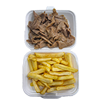 Chips & Donner Kebab