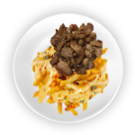 Chips, Cheese, Donner & Coleslaw