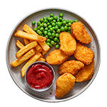 Chicken Nuggets (10pcs) & Chips