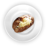 Baked Potato With Butter