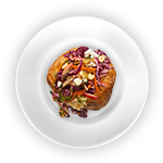 Baked Potato With Coleslaw