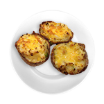 Baked Potato With Cheese & Onion