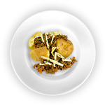 Baked Potato With Spicy Mince