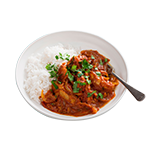 Chicken Tikka Curry Same Tray