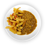 Korma Sauce, Chips & Cheese