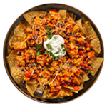 Donner & Chicken Tikka Nachos