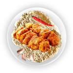Garlic Chilli Chicken Tikka Meal