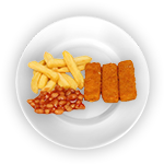 Kids Fish Fingers & Chips