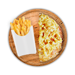 Kids 10" Pineapple Pizza With Chips