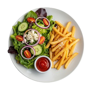 Chips & Salad