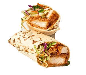 Chicken Pakora Wrap